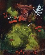 Paul Klee Frau im Sonntagsstaat oil painting on canvas
